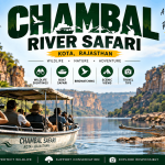 Chambal River Safari Kota Rajasthan with boat and wildlife