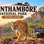 Ranthambore National Park Safari with Bengal tiger and safari jeep
