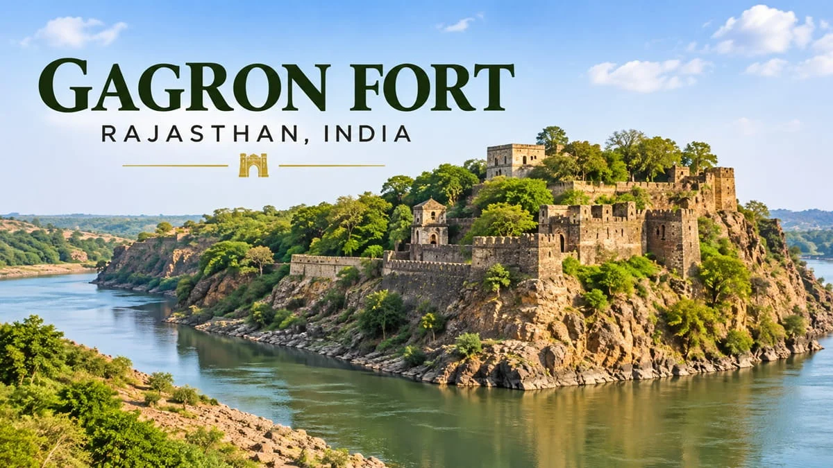 Gagron Fort in Jhalawar, Rajasthan, India