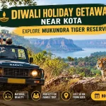 Mukundra Tiger Reserve Gypsy Safari near Kota during Diwali holidays